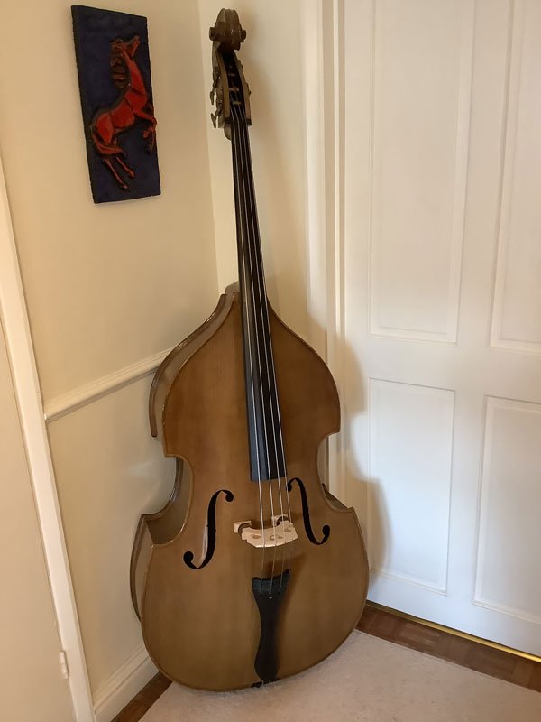 Vintage European 3/4 double basses - Image 5