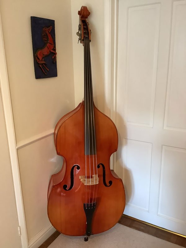 Vintage European 3/4 double basses - Image 6