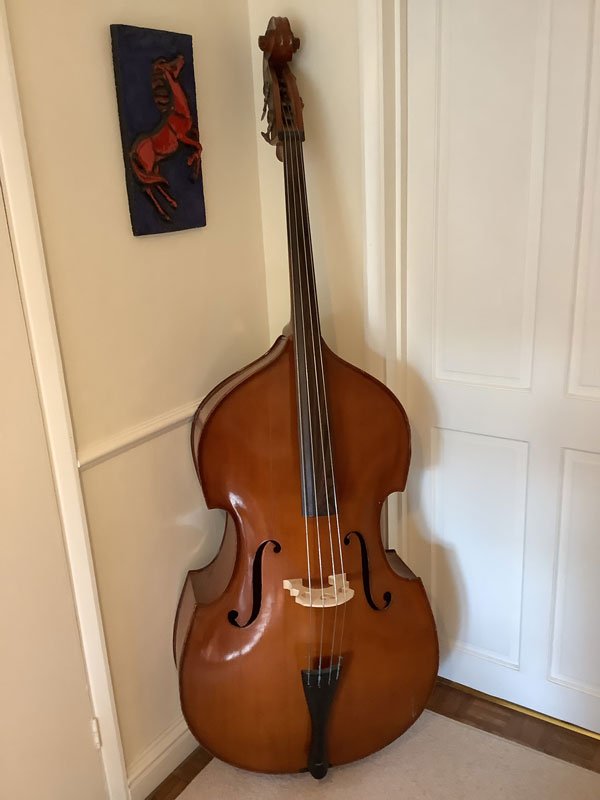 Vintage European 3/4 double basses - Image 7