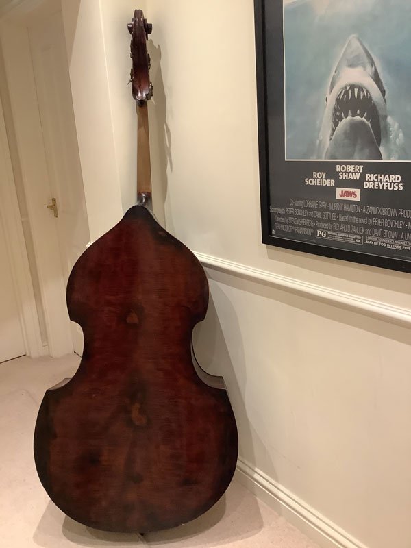 20th century Bass French copy (hand-carved, luthier made) - Image 3