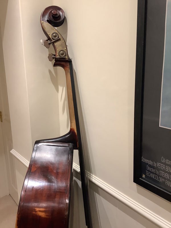 20th century Bass French copy (hand-carved, luthier made) - Image 6
