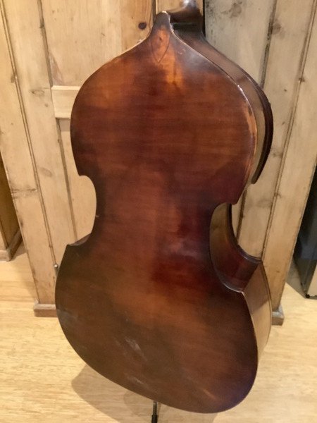 20th century luthier made 3/4 Bass - Image 4