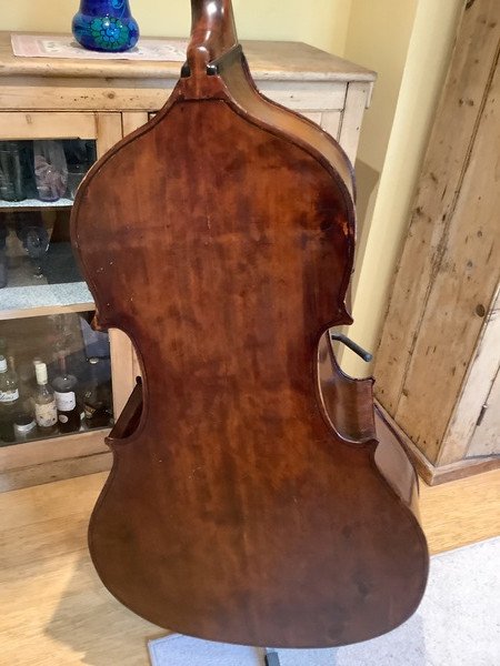 Hungarian (Italian copy) modern violin cornered 3/4 bass - Image 4