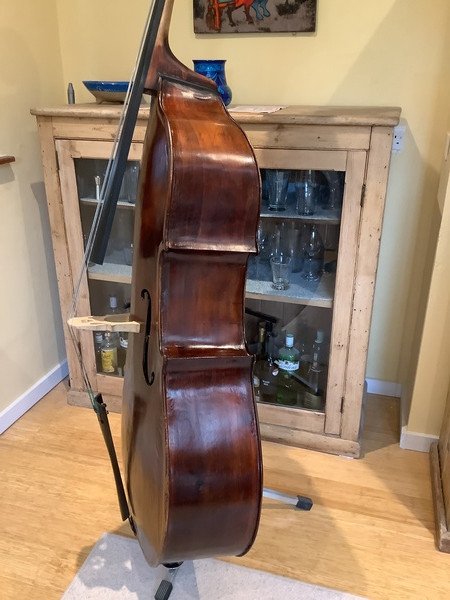 Hungarian (Italian copy) modern violin cornered 3/4 bass - Image 6