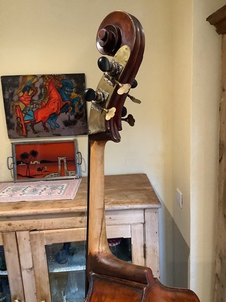 Hungarian luthier made Swellback Bass 3/4 size - Image 5