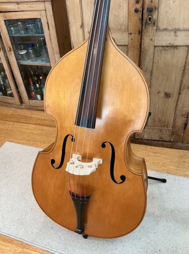 Czechoslovakian (Selmer) 1950s swellback 3/4 Bass