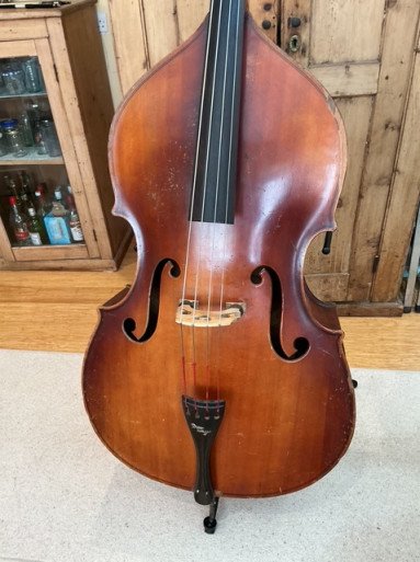 Kay 1953 violin cornered bass (stamped and labelled)